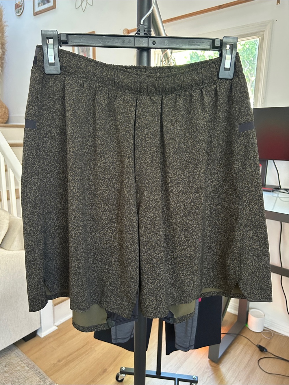 Lululemon Men’s Linerless Shorts. Size medium. 7” inseam. See description